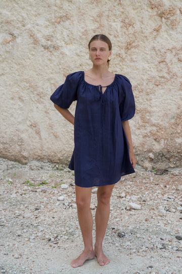 The Mara - An elegant figure flattering midi dress featuring a soft A-line finish and an adjustable tie. She's ready for any occasion.&nbsp;