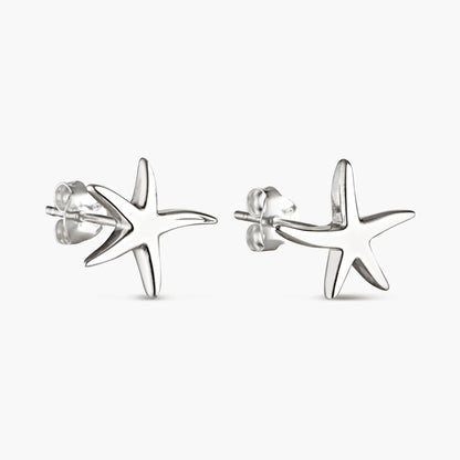 Embrace the enchantment of the sea with our Sea Star Studs. Crafted from sterling silver, these delicate studs feature intricate sea star designs. Perfect for everyday wear or special occasions, these studs add a touch of coastal allure to your style. Let the Sea Star Studs be a symbol of your connection to the ocean.