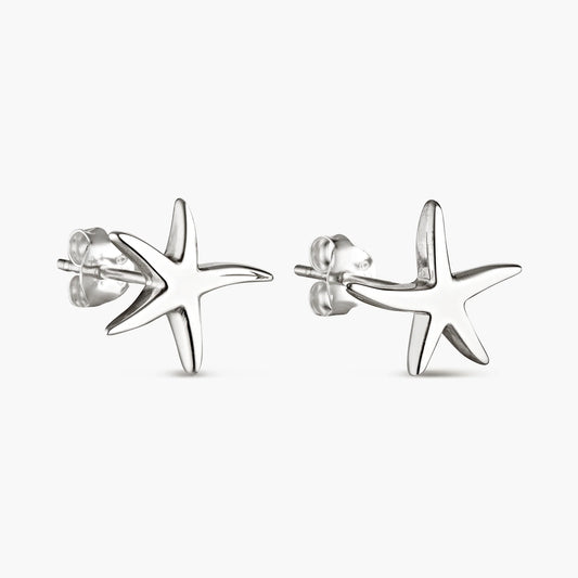 Embrace the enchantment of the sea with our Sea Star Studs. Crafted from sterling silver, these delicate studs feature intricate sea star designs. Perfect for everyday wear or special occasions, these studs add a touch of coastal allure to your style. Let the Sea Star Studs be a symbol of your connection to the ocean.