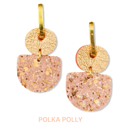 Cooper Latte Dainty Hoops