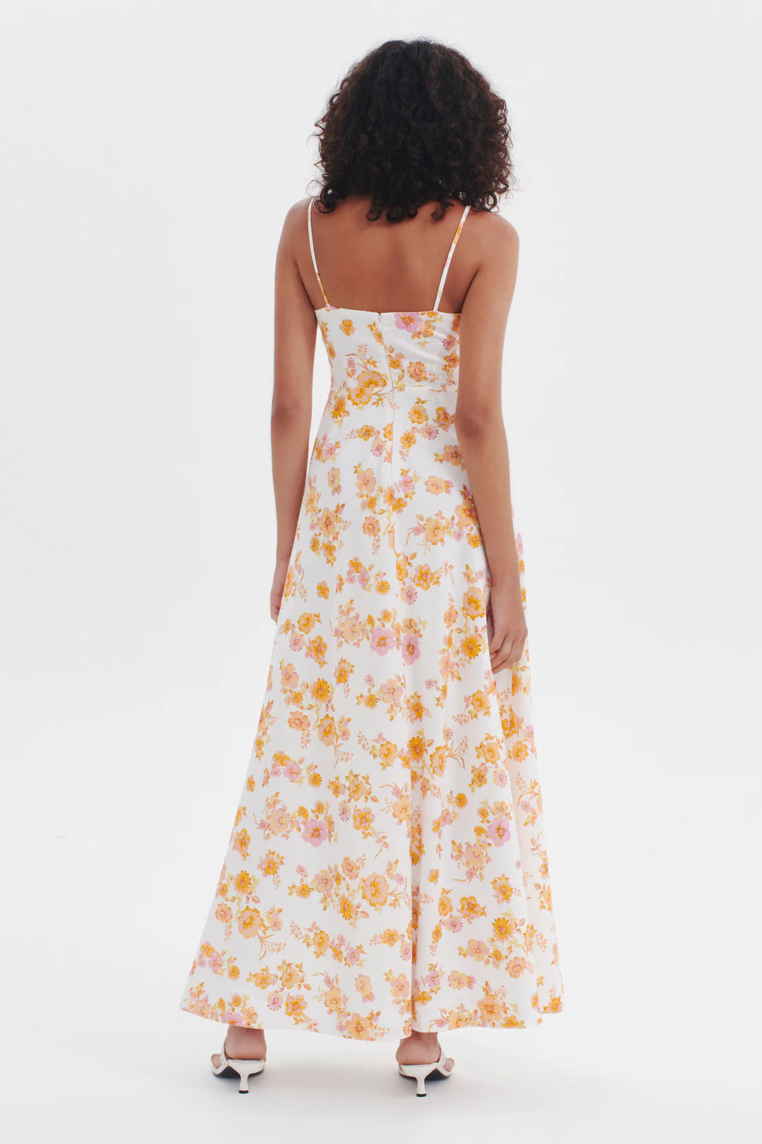 Sundream Maxi Dress - Ivory Floral