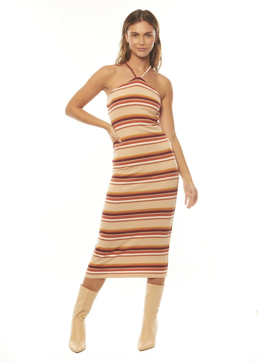 This Amuse Societ Knit tank dress features a striped design, perfect for adding a touch of style to your summer wardrobe. Made from high-quality materials, this dress offers durability and comfort with its knit construction. Get beach-ready with the Beach Crush Knit Tank Dress.