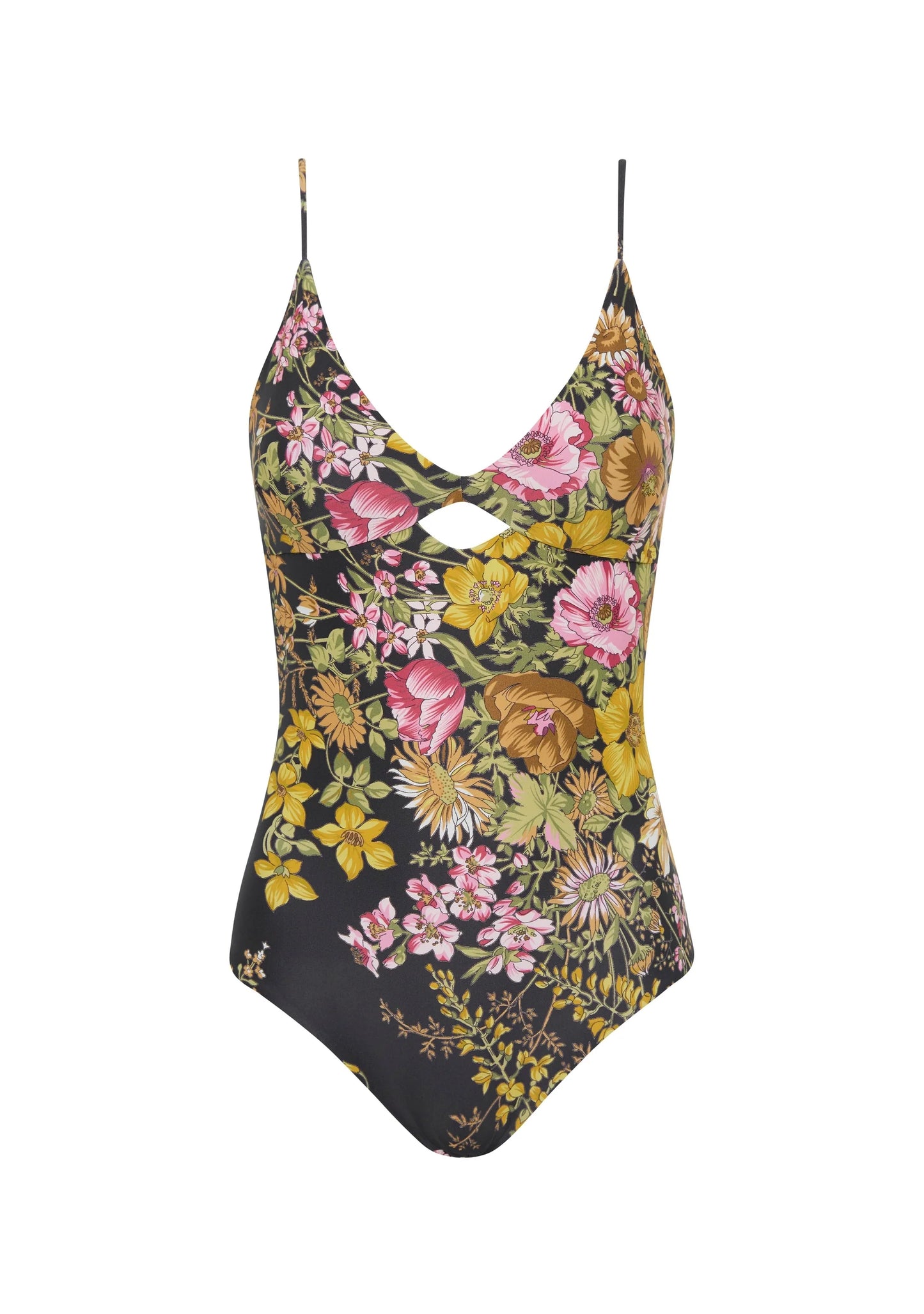 The Leone One Piece in our best selling Callie print showcases a scoop-back design with a chic tie detail and offers flattering medium coverage. Crafted from eco-friendly recycled Econyl fabric, you can feel good about this choice.