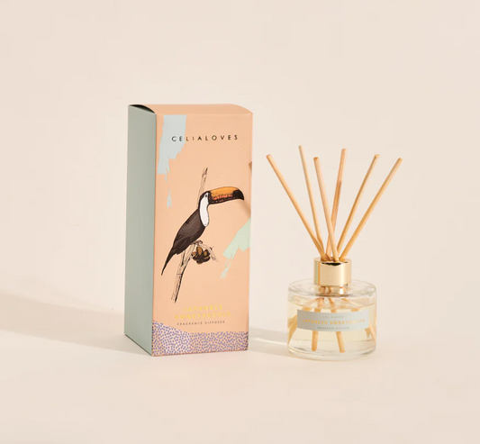 Want your house to smell-mazing, without the worry of burning your&nbsp;house down? We feel you!


Our range of sleek and snazzy&nbsp;reed diffusers are for you.


Hand blended here on the surf coast, our Japanese Honeysuckle 100ml diffuser will give you months of scent those beautiful subtle&nbsp;aromas of a flowering vine.&nbsp;