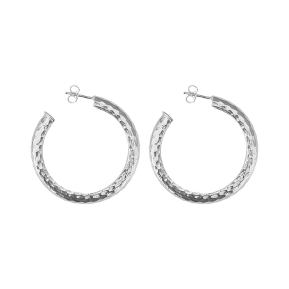 If&nbsp;you're looking for the perfect hoop to up your everyday accessory game, or if you just need more to complement your current collection, let's have an ear party!&nbsp;The hoops of your dreams have arrived. Lola loves nothing more than to let you shine honey. These are your classic round hoops with a twist, and let us tell you, these will not disappoint! If you can think of one outfit that these hoops won't go with, then be our guest, we are yet to find one! You really can't go wrong with these perfec