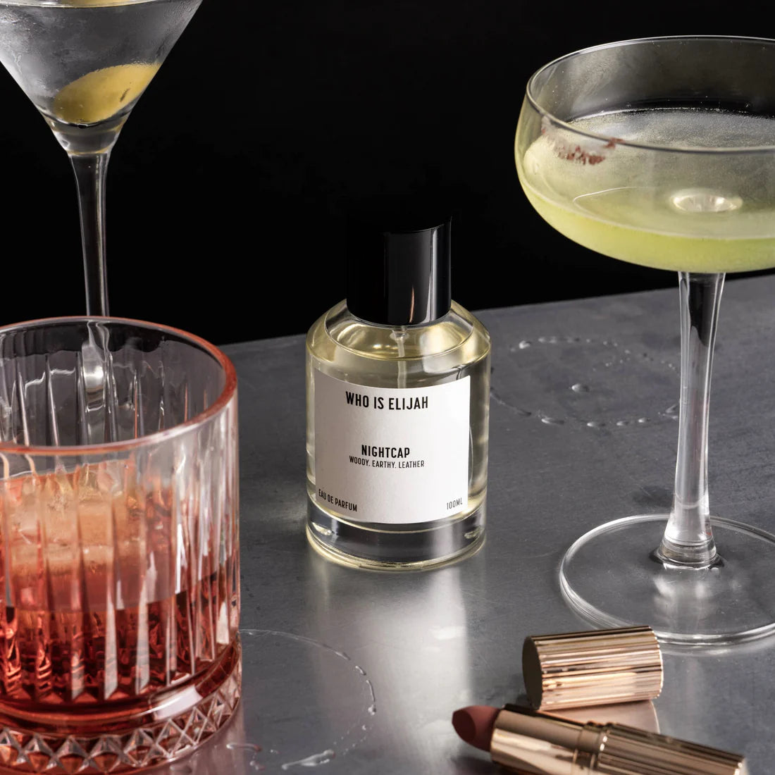 Meet NIGHTCAP. A fragrance for the nighthawks, those who live in the midnight moment, enjoying life to the fullest with no regrets.