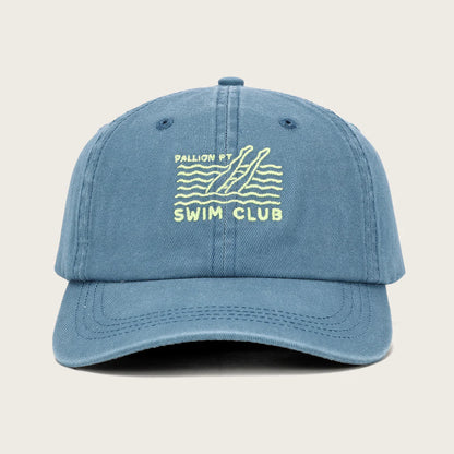 Pallion Point - Introducing our new Lifestyle Lids, a fish-free celebration of Australia's love for the ocean. The Swim Club Lid is inspired by early mornings at your local ocean pool - towel over the shoulder, goggles in hand. Crafted from soft cotton with a washed blue tone, this hat is your new staple for post-swim chats on sun-warmed steps.&nbsp;Made for anyone who believes a morning dip can fix just about anything. For those who dive in, come up smiling, and start the day salty.&nbsp;