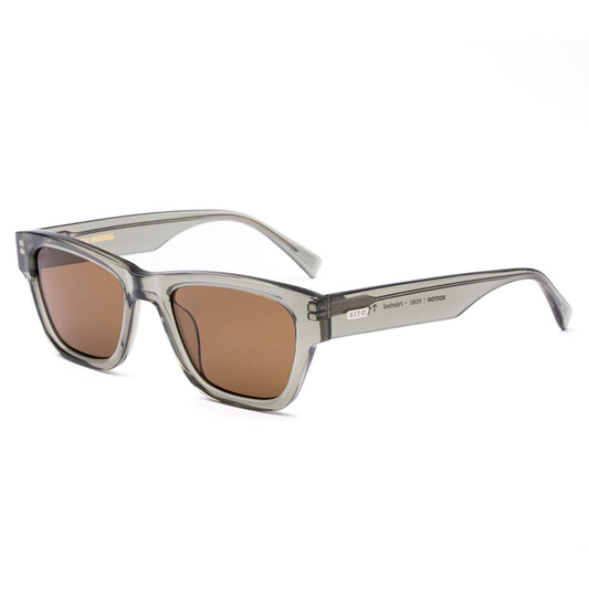 Step out in confidence with the Boston Nori Polarised Wayfarer by&nbsp;Sito Shades. This larger-fit frame peeks effortlessly from beneath a hoodie or pairs seamlessly with city-ready outfits. Designed to complement a variety of face shapes, the Boston in Nori green combines style, comfort, and performance with premium polarised lenses for ultimate UV protection. Designed in Australia, it’s the eyewear that makes every urban adventure feel cinematic.

Lens Colour:&nbsp;Brown Polarised