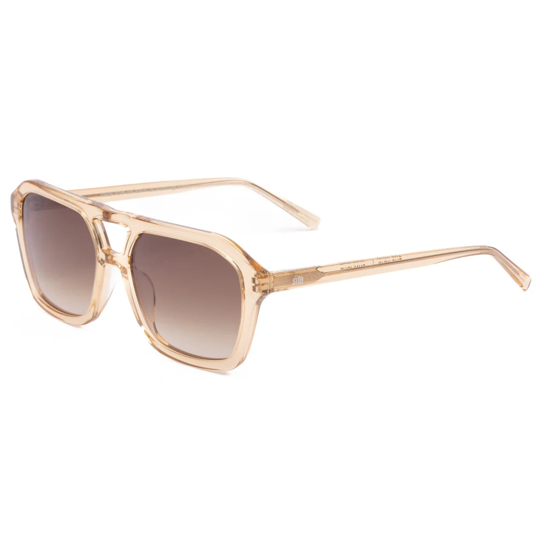 Experience retro vibes with a modern twist through The Void's bold nose bridge and aviator dimensions! A nod to the 70s, revamped for today's trendsetters, these shades blend vintage cool with contemporary edge.

The Void’s medium fit ensures a versatile and comfortable style that suits all face shapes, whether oval, square, or heart shaped.
