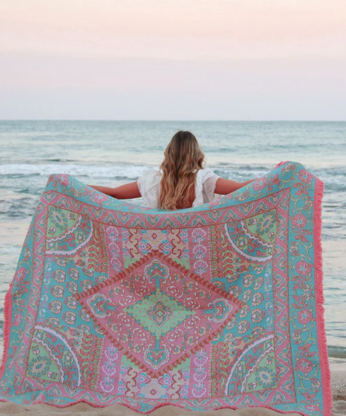 Daydreamer Rug - Designed to be used indoors to brighten up your home, or outside on adventures ~ giving you a sense of wanderlust all year long ✨