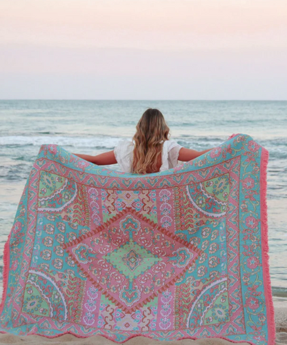 Daydreamer Rug - Designed to be used indoors to brighten up your home, or outside on adventures ~ giving you a sense of wanderlust all year long ✨