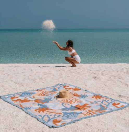 Pacifica Rug - Designed to be used indoors to brighten up your home, or outside on adventures ~ giving you a sense of wanderlust all year long ✨