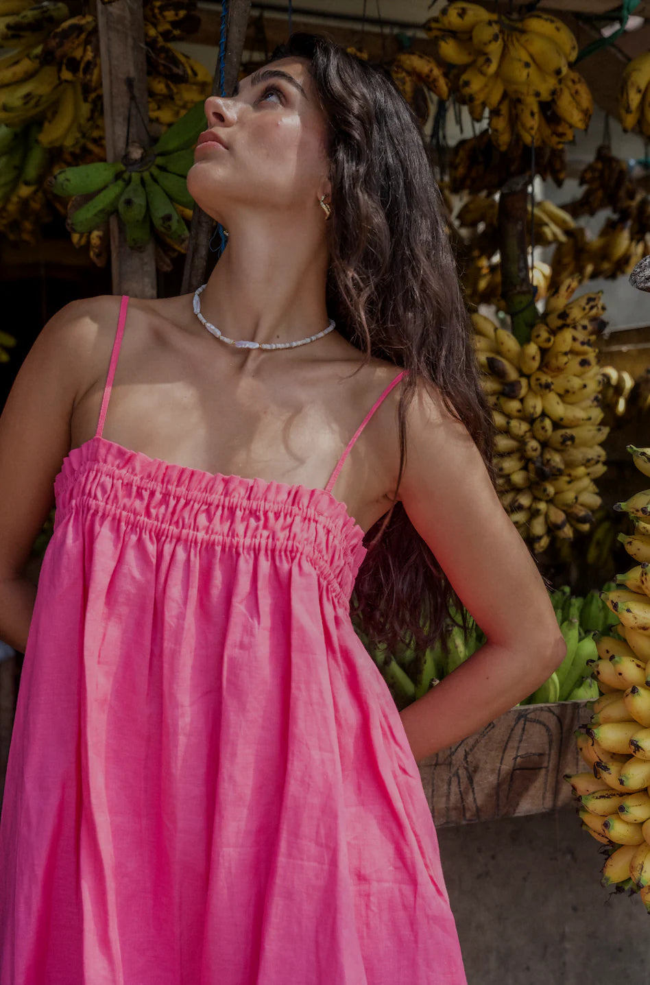 pops + co The Bobbie - The perfect sundress is here. This Summer staple is designed to be worn on high rotation and transport you to all your Summer vacations and occasions.&nbsp;

Hand&nbsp;dyed on 100% Linen.