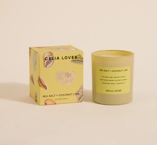 Handcrafted on the Surf Coast of Victoria using soy wax, the Celia Loves Field Notes Collection is a modern iteration of Celia Loves earliest designs which remain cult-favourites online and in stores. Featuring original botanical illustrations, vintage-inspired stripes and a fashion-led colour palette, this collection is all at once familiar and new.&nbsp;