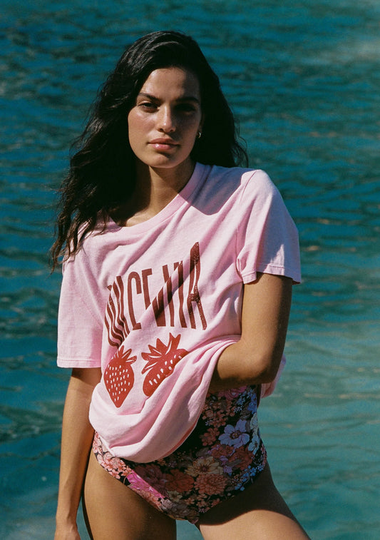 The Sweet Life Classic Tee is made from a soft, breathable hemp-organic cotton blend. It features a classic crew neckline and a true-to-size, relaxed fit, perfect for layering or pairing with any outfit. Lightweight and sustainable, this versatile tee is a must-have for effortless styling. Made from 55% Hemp and 45% Organic Cotton, it’s easy to care for with a cold machine wash.
