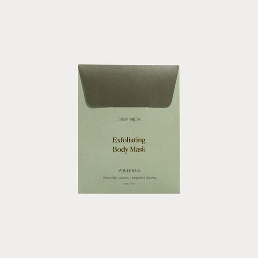 Smooth and brighten your skin with our all-natural Australian-made Wildfields Exfoliating Body Scrub and Mask. Mineral-rich Epsom salts gently buff away dullness, while purifying kaolin clay draws out impurities and fine pumice softens rough patches. Enriched with nourishing sunflower oil, antioxidant-rich spirulina, and natural Vitamin E, it restores your skin's natural glow. The uplifting aromatherapy blend of orange and bergamot mingles with soothing jasmine, creating a natural self-care ritual that refr