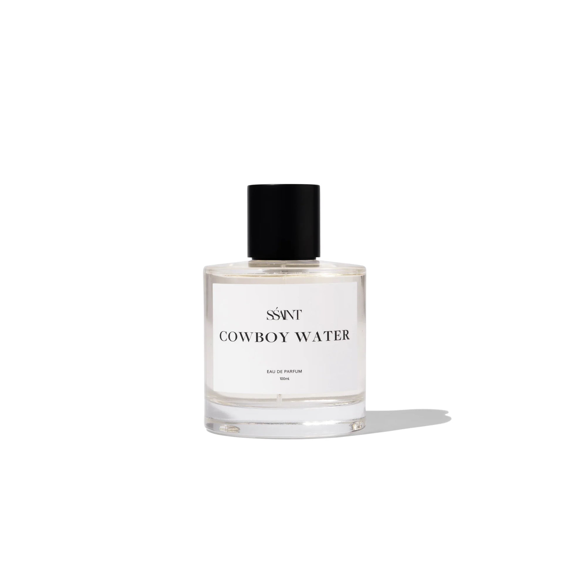 Step into the wild frontier with Cowboy Water. It's not just a scent; it's a rugged journey through the untamed West. Picture yourself on horseback, riding through a dusty trail by waters edge, with the scent of leather, cedar-wood, and campfire smoke lingering in the air.
