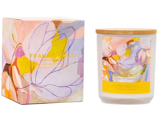 Have you ever smelt a candle you wish you could eat (or drink as a cocktail...), well this is it! The Frankie Gusti Japanese Honeysuckle Candle contains notes of Mandarin, Jasmine and Japanese Neroli. The perfect gift for anyone with a home or office space who needs a scent or pop of colour enhancement. Treat your loved ones and yourself with this gorgeous, art inspired candle that will fill the room with so much joy.