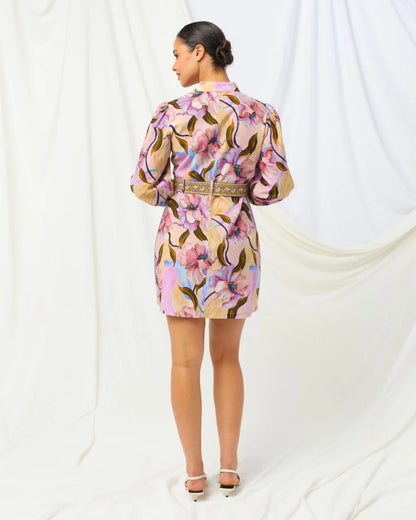 Cute, sassy, and guaranteed to turn heads - the Lucia Mini Dress by Kachel is a total standout.