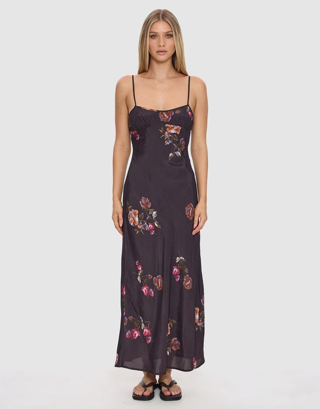 Natural Spirit Bias Maxi Dress

Effortless, feminine and timeless — the Natural Spirit Bias Maxi Dress is your go-to for understated elegance. Designed in a flattering bias cut, this silhouette gently skims the body, creating a soft, fluid drape that moves beautifully with you.
