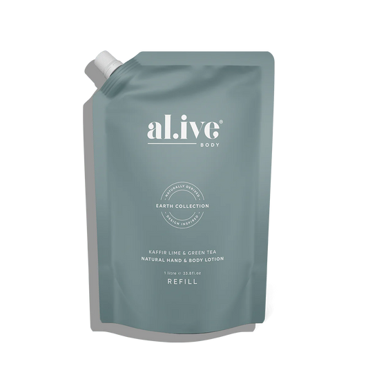 The al.ive body Australian made hand & body range combines product purity with designer aesthetics to stimulate your senses and shape your surroundings. Containing a luxurious blend of naturally derived ingredients, fortified with essential oils and native botanical extracts.