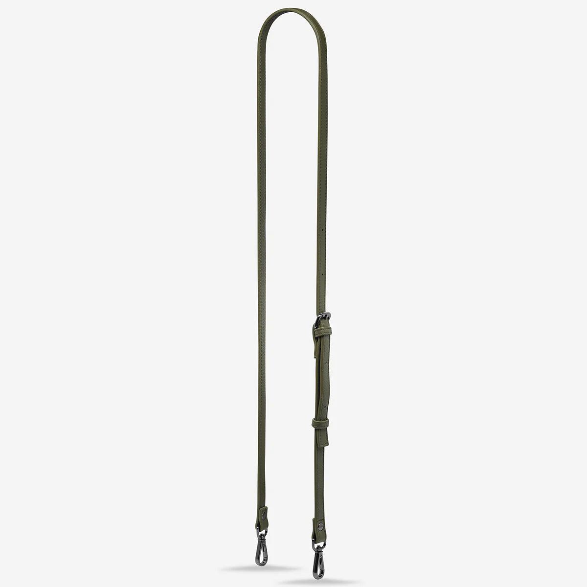 Leather Strap Thin - Khaki .Arguably the most important part of a bag, the strap is responsible for keeping it attached to your body but can also change the whole look of your bag. Now sold separately, you can interchange many of our straps to different bag styles across our range.

Soft shrunken pebble leather