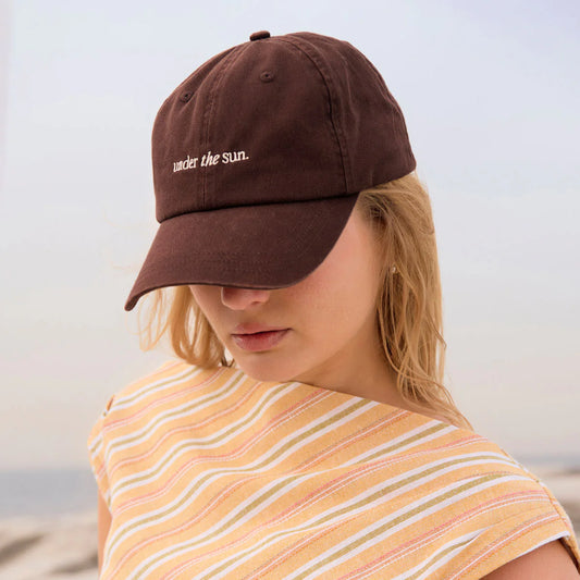 With a blazing ball of fire over our head it's no wonder we need a hat from time to time.

Made from pre-washed cotton twill, for a soft worn look
Status Anxiety embroidered logo
Adjustable strap with metal hardware
