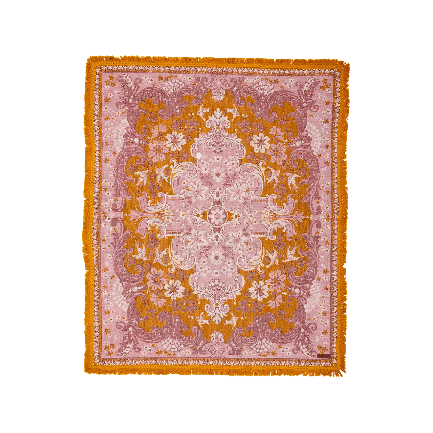 Our Ornate Floral Throws feature a vintage inspired woven, floral design with coloured cotton fringing. With versatility and quality at the forefront of their creation, use them indoors or on all your outdoor adventures. Made from 100% recycled cotton.