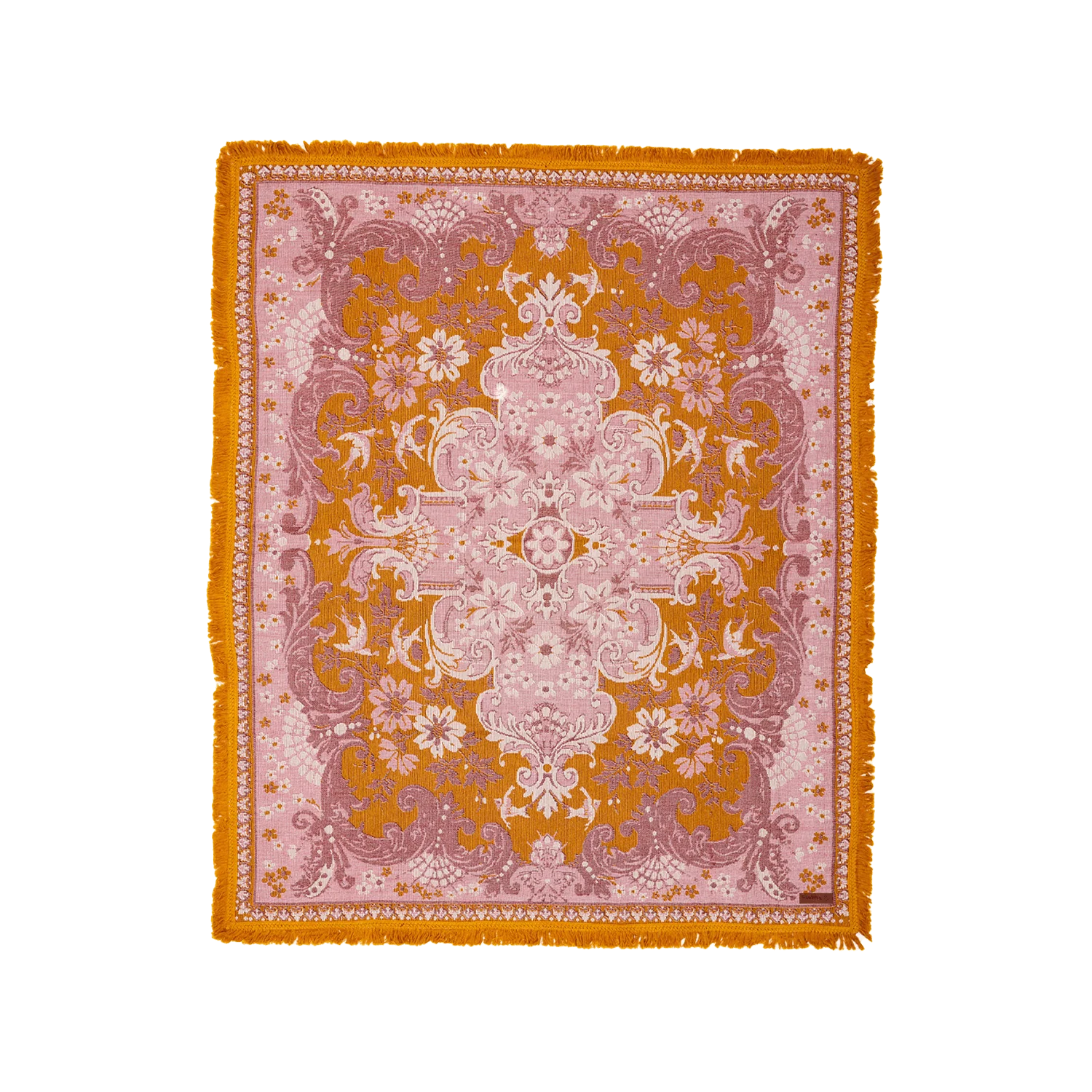 Our Ornate Floral Throws feature a vintage inspired woven, floral design with coloured cotton fringing. With versatility and quality at the forefront of their creation, use them indoors or on all your outdoor adventures. Made from 100% recycled cotton.