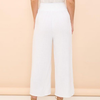Iris Maxi Pants in White