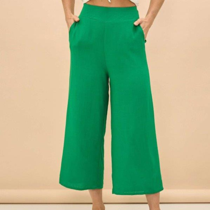 Iris Maxi Pants in Green