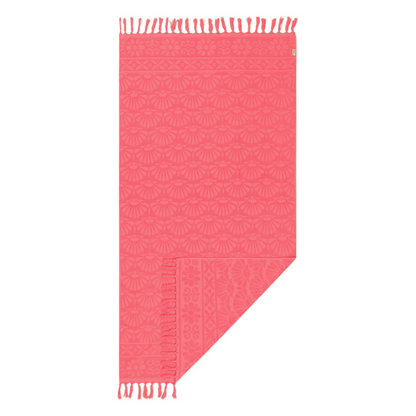Isla in Bloom Lucia Hot Pink Beach Towel