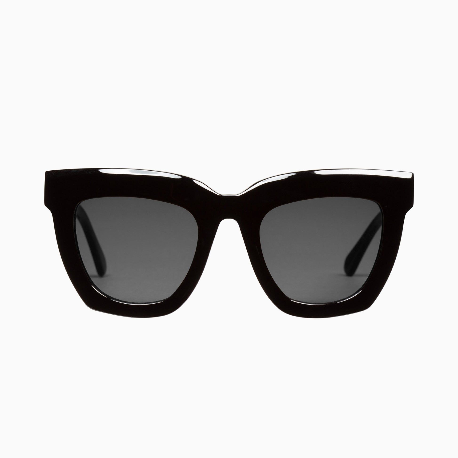 Valley Eyewear Ludlow Gloss Black Polarised Sunglasses