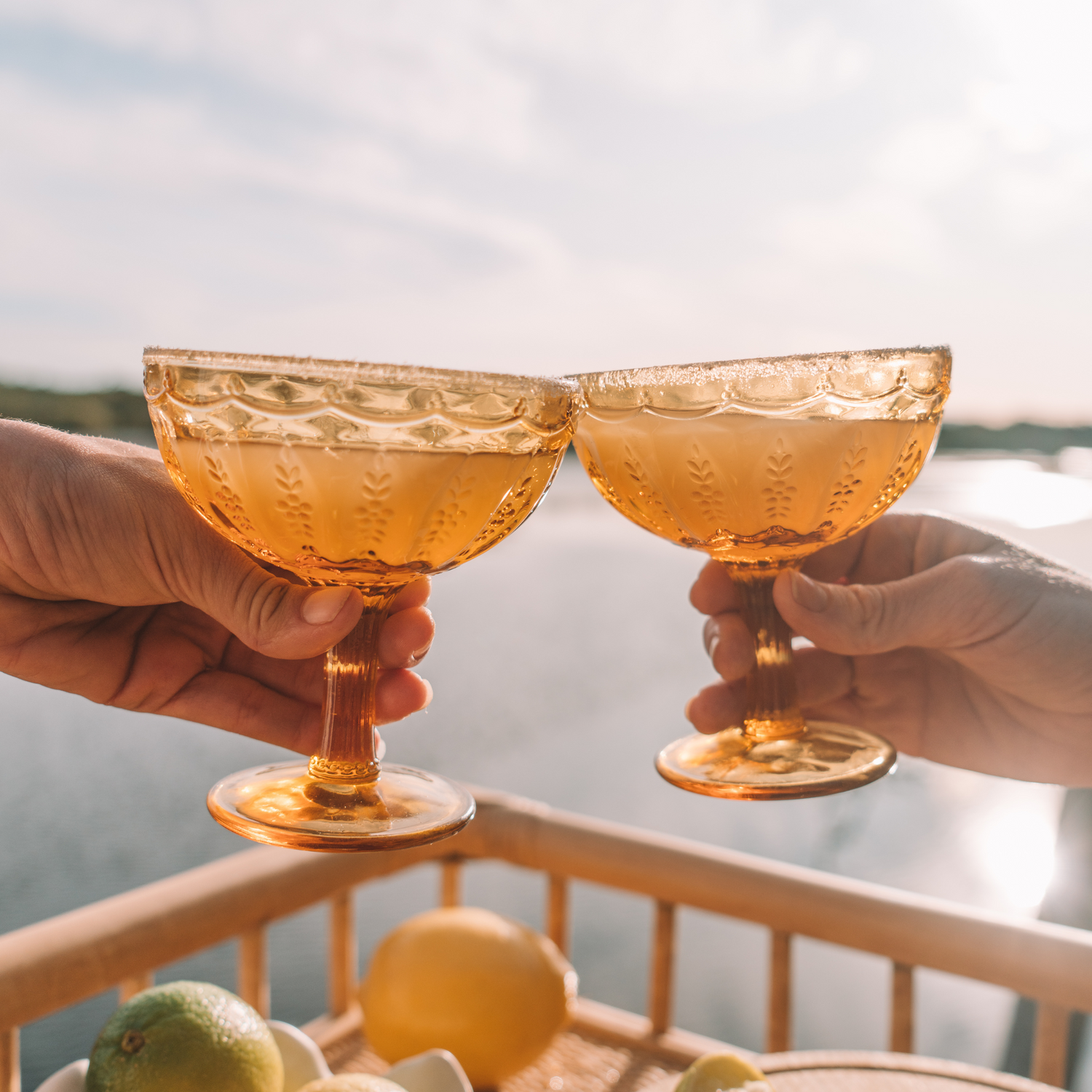 Wandering Folk Amber Margarita 2 set