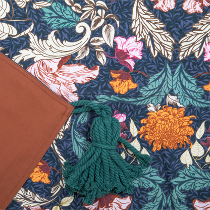 Wandering Folk Emerald Forest Picnic Rug Pattern