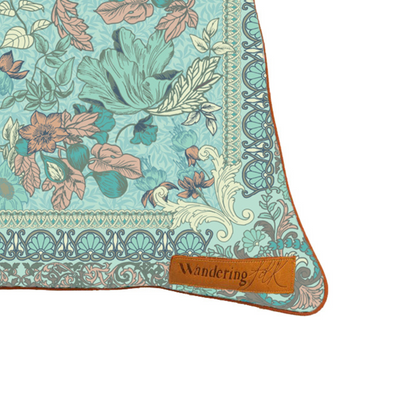 Wandering Folk Crystal Forest Cushion Cover Logo